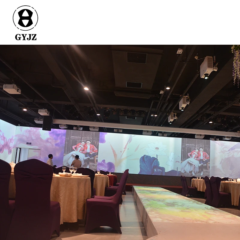 Gyjz Hot Selling Exhibition Immersive Holographic Interactive Projection 3d Holographic Projection Immersive 3d Projection