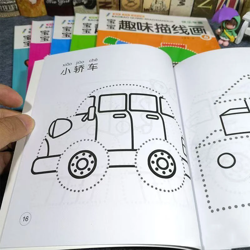 كتاب تلوين ورسم للأطفال مكون من 48 صفحة مع هدية عيد ميلاد إبداعية للحيوانات والطبيعة للأعمار من 3 إلى 8 سنوات، تلوين للأطفال الصغار