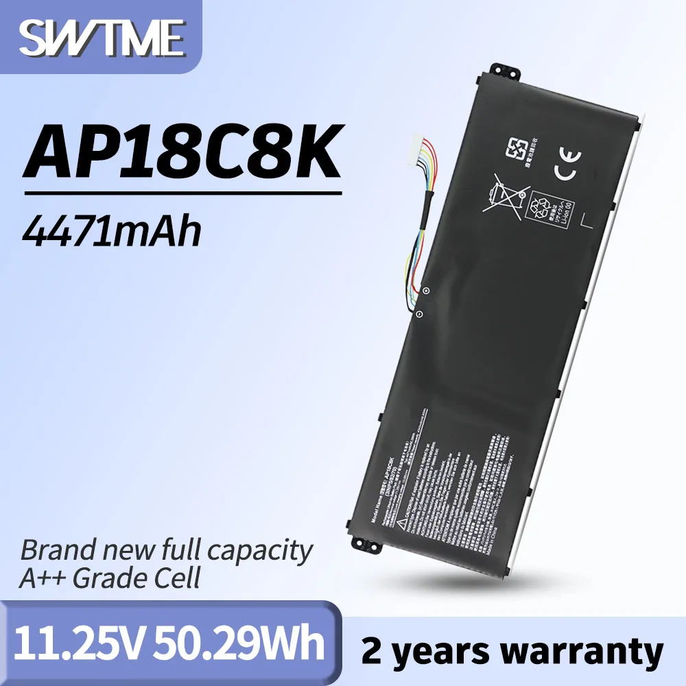 

AP18C8K Laptop Battery for ACER Aspire 5 A514-52 A514-52-58U3 Chromebook 314 C933 Swift 3 SF314-42-R4XJ SF314-57 SF314-58