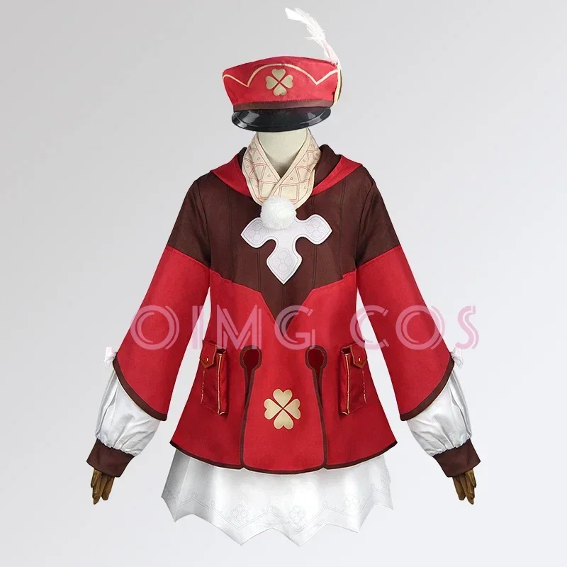 Genshin impact Klee cosplay costume uniforme parrucca cosplay anime stile cinese costumi di Halloween per bambini ragazza donne gioco Ke Li