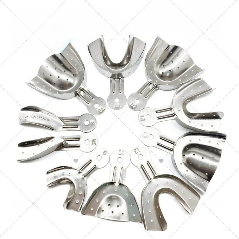 Lab Stainless Steel Die Tray Stainless Steel Impression Tray