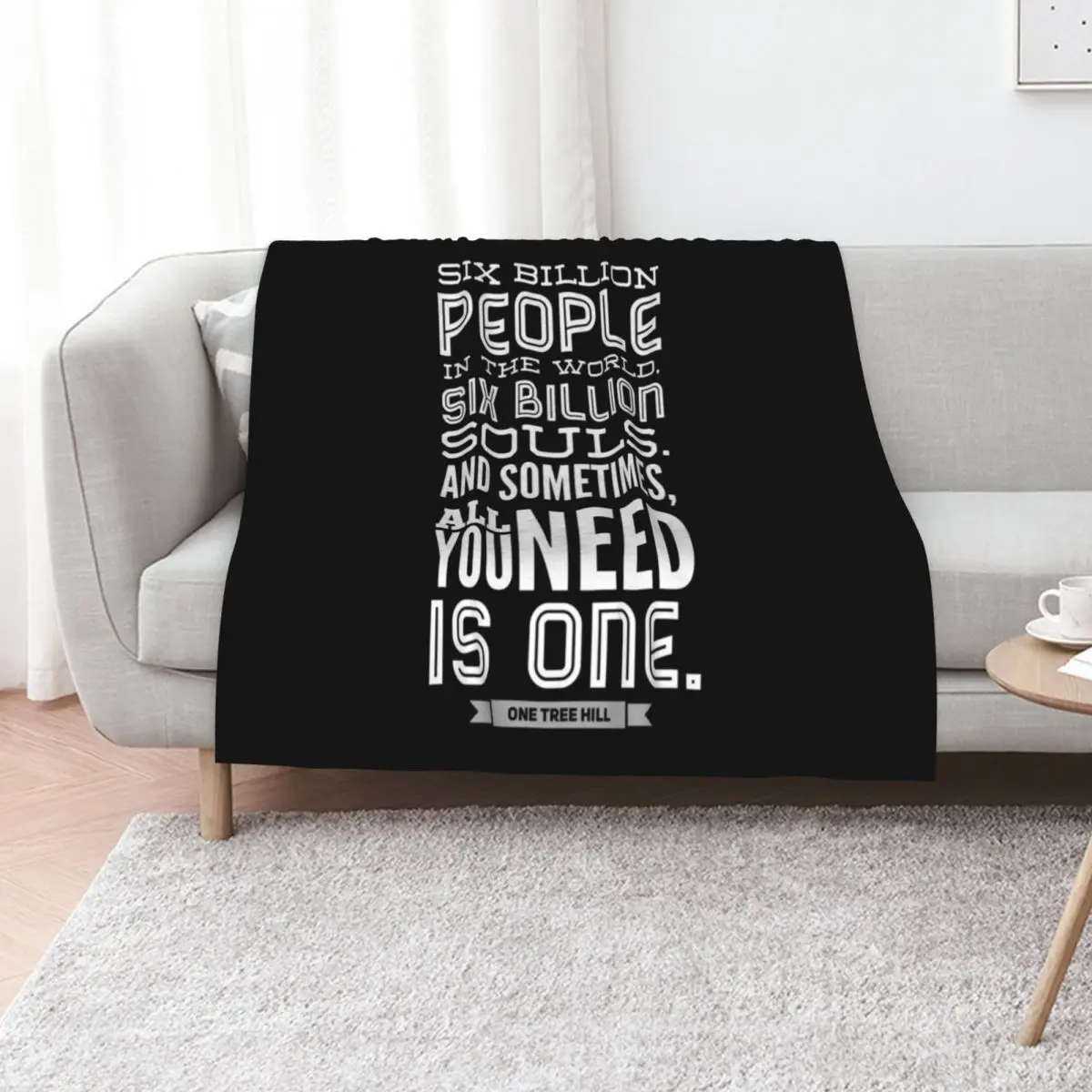One tree hill - six billion Throw Blanket Tourist sofa bed Sofa Quilt Flannels christmas gifts Thin Blankets