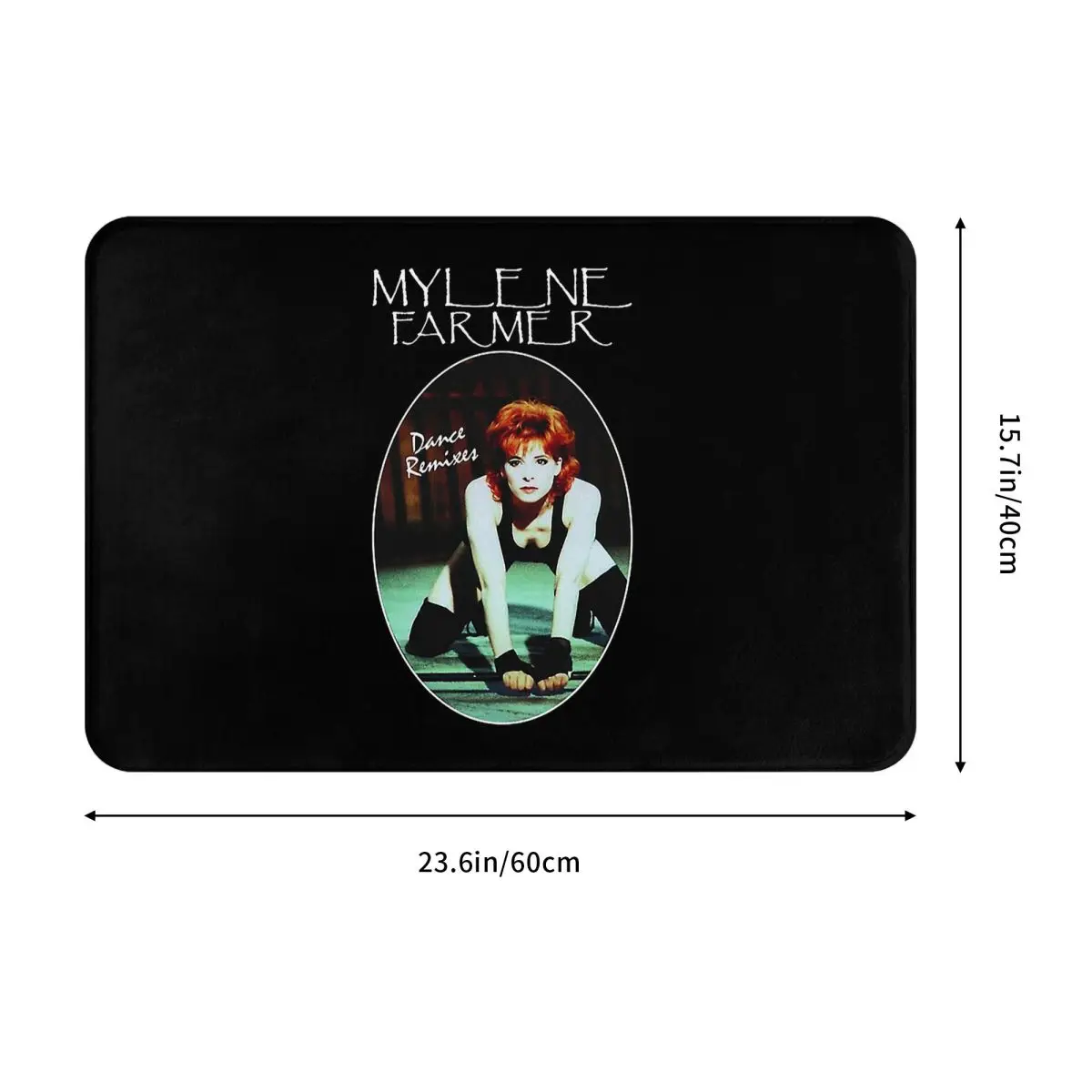 Mylene Farmer Jeanne Doormat Antiwear Carpet Rug Kitchen Entrance Home Floor Mat for Bedroom Footpad Mats