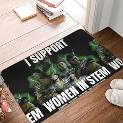 Shang Tsung Women In STEM Mortal Kombat Bath Mat Mortal Kombat Doormat Kitchen Carpet Outdoor Rug Home Decor