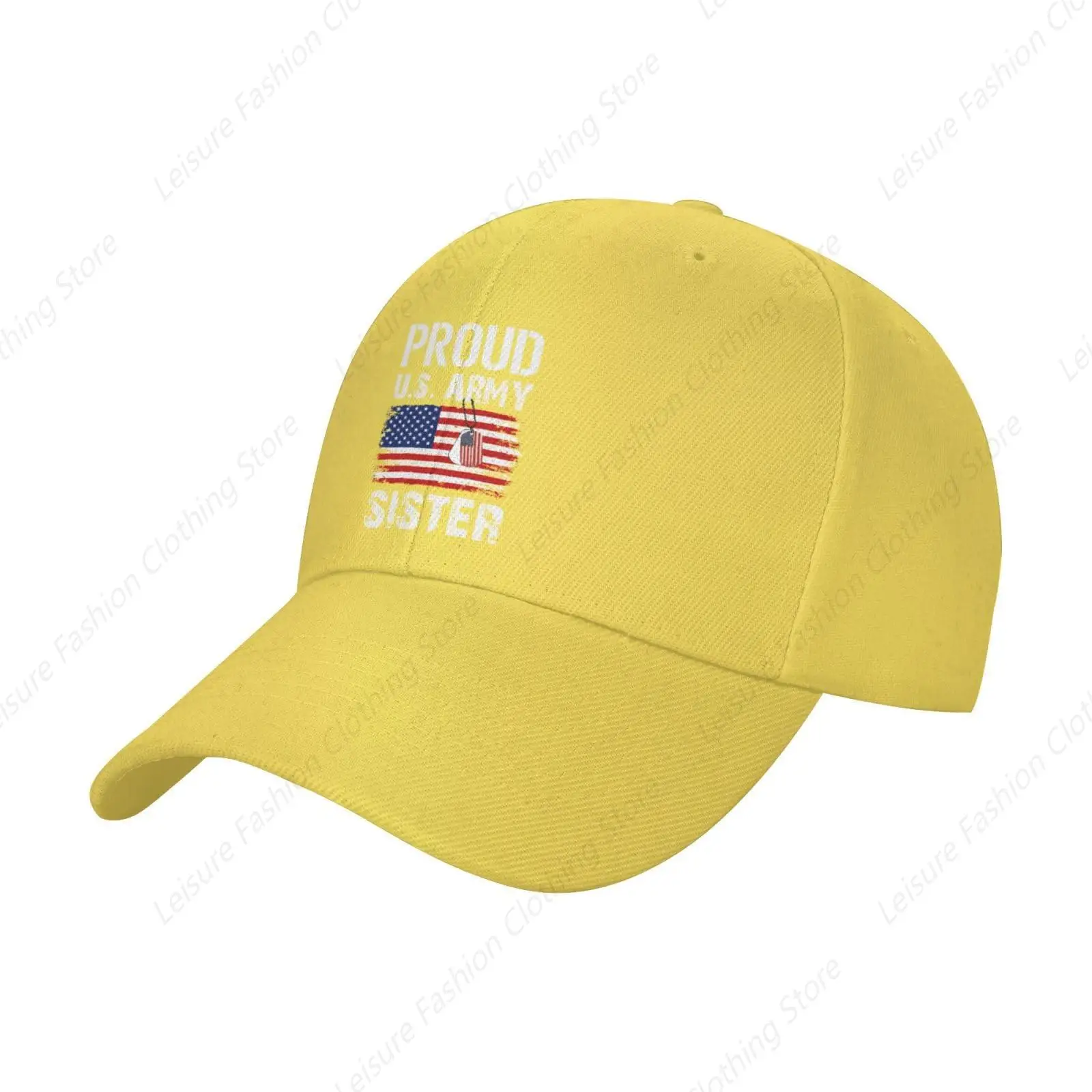 Proud US Army Sister Baseball Cap for Men Women Dad Hat Classic Adjustable Golf Hats