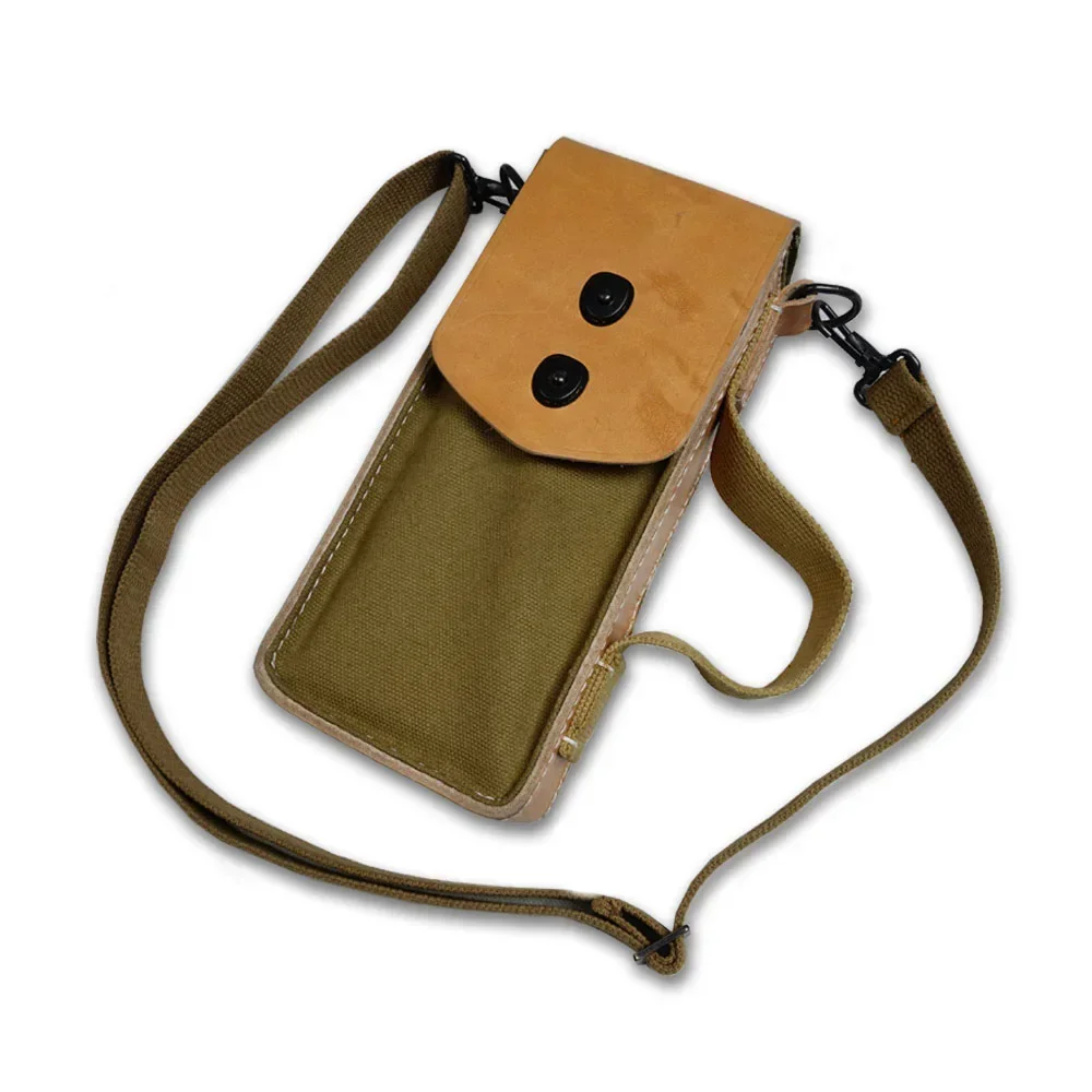 WW2 US Soldier Bag 99 Type Retro Equipment Map One-shoulder Cross-body Bag Canvas Material Tactical Soldier Equip Kit