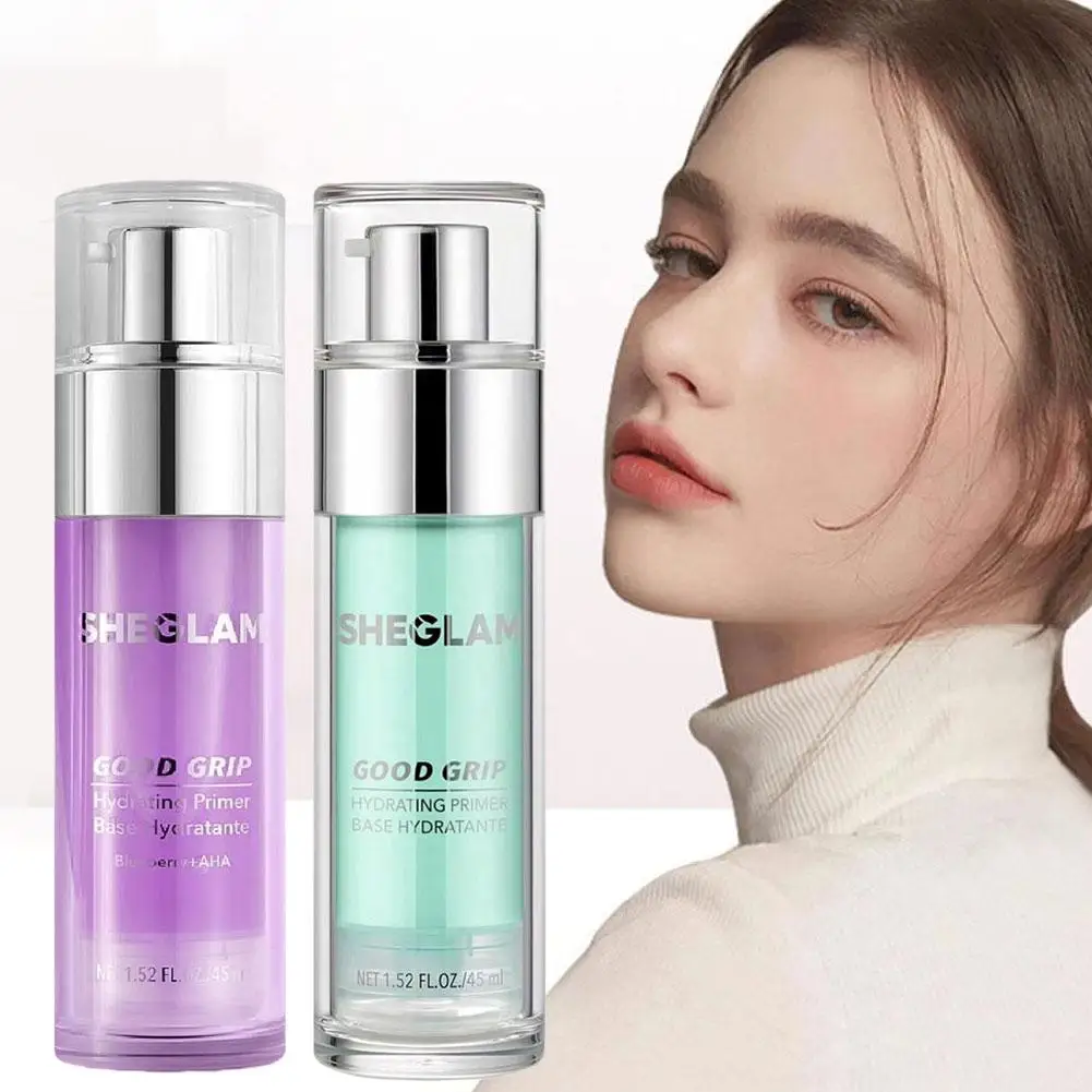 45ml Power Grip Primer Gel Based Hydrating Face Primer For Smoothing Skin Gripping Makeup Invisible Pore Colorless Primes