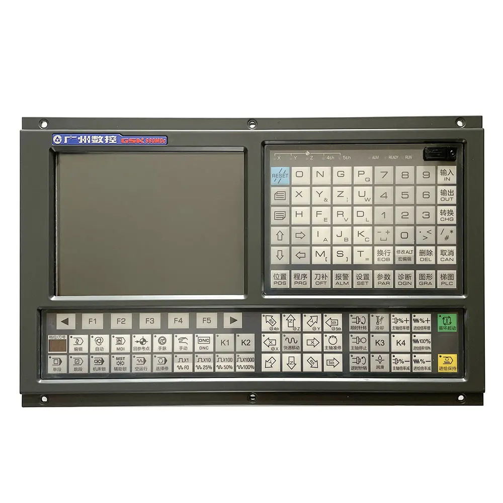 GSK-980MDC milling machine controller, PLC man-machine interface For milling machine modification