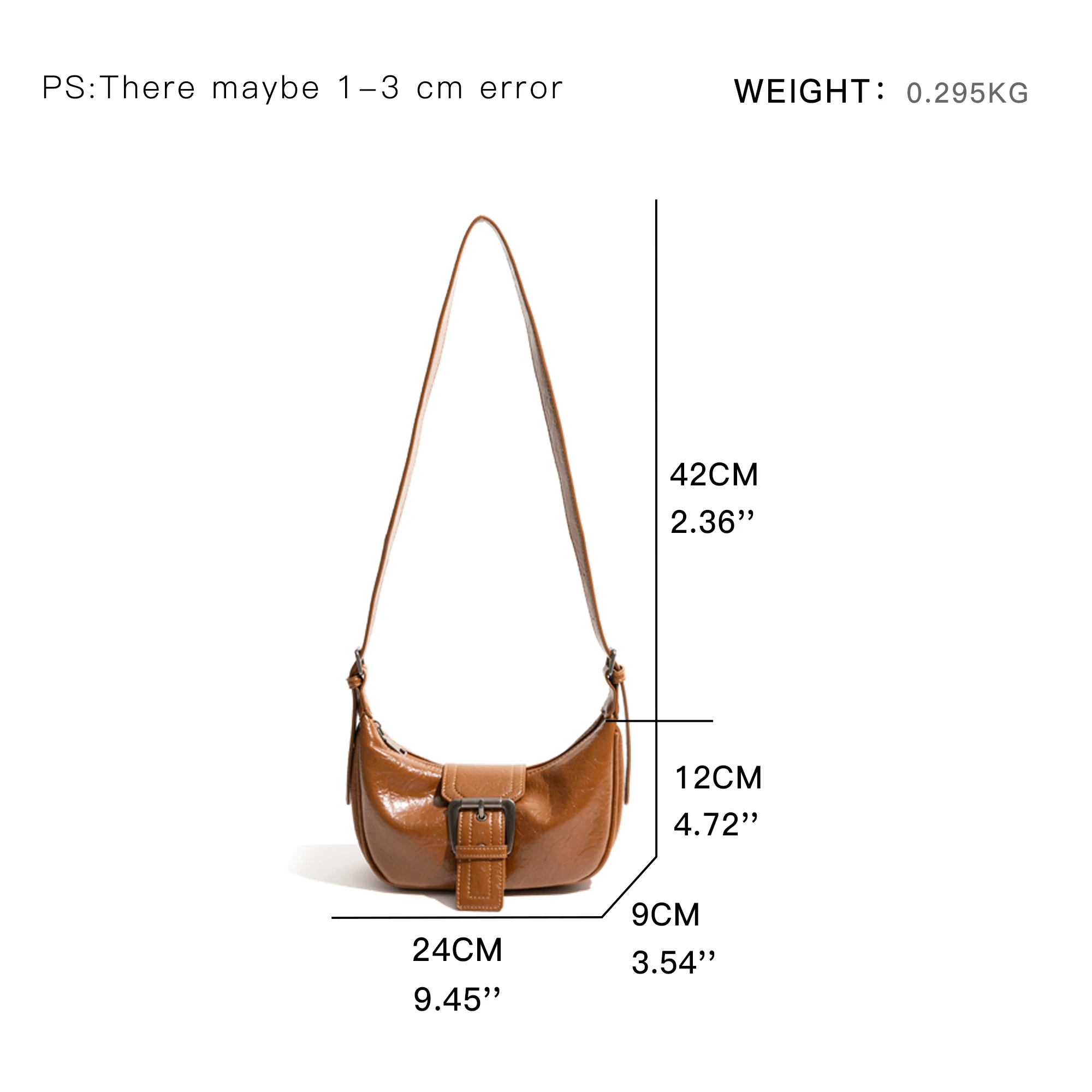 KOKOPEAS Vintage Oil Wax Leather Shoulder Phone Purse Girls Locomotive Style Women's Fashion Crossbody Bag Ladies Shopping Bag