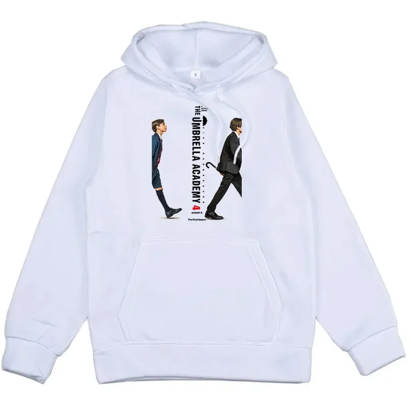 Graphic Clothes The Umbrella Academy Season 4 TV Series Hoodies Sudaderas Con Capucha Winter Fleece Hooded Pullovers Print Hoody