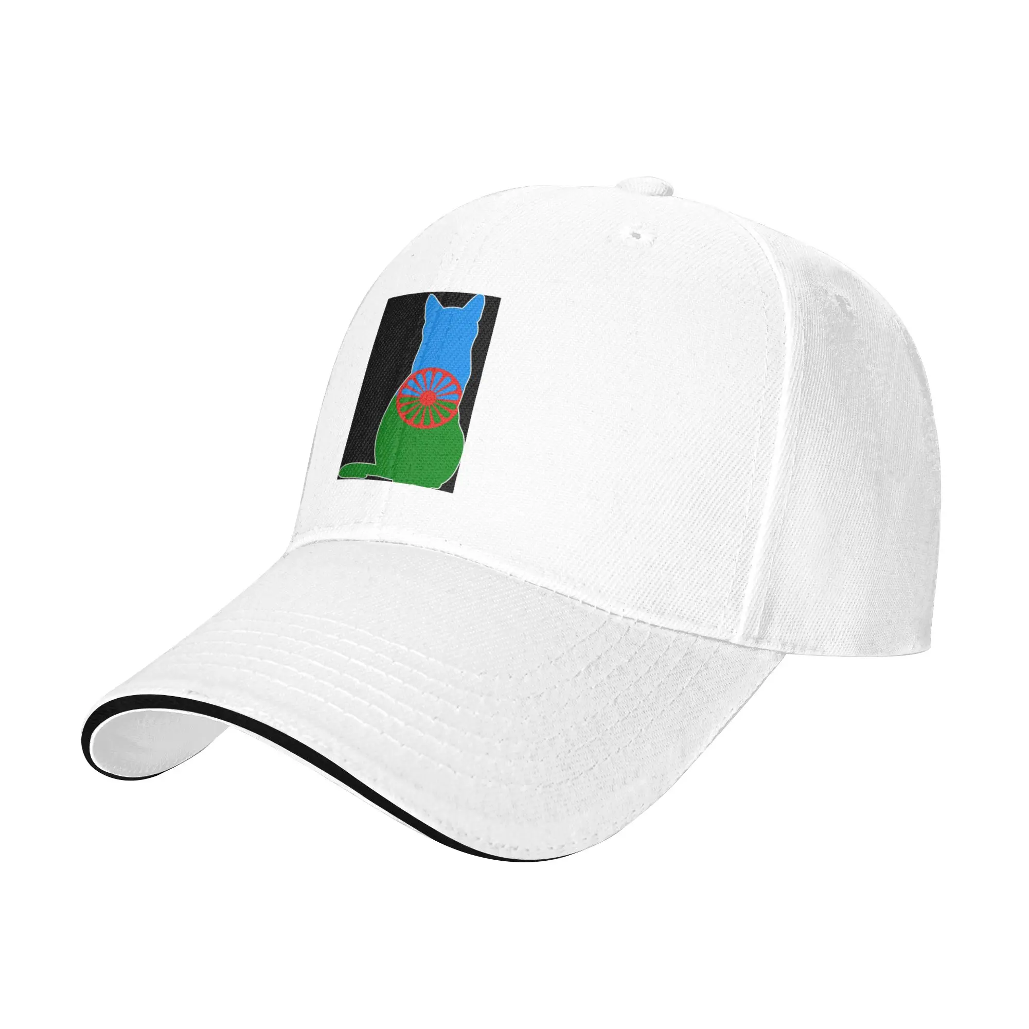 Romany Gypsy Flag Cap Fashion Casual Baseball Caps Adjustable Hat Hip Hop Summer Unisex Baseball Hats Customizable