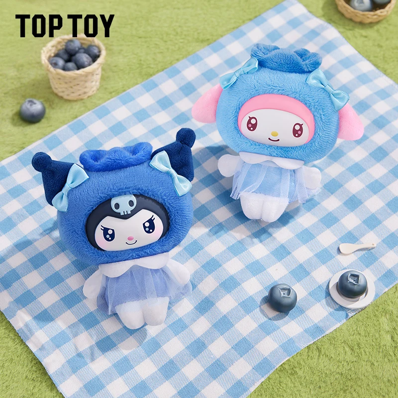 

TOPTOY Sanrio Fruit Vegetable Series Blind Box Guess Bag Original Toys Doll Cute Anime Figure Ornaments Gift