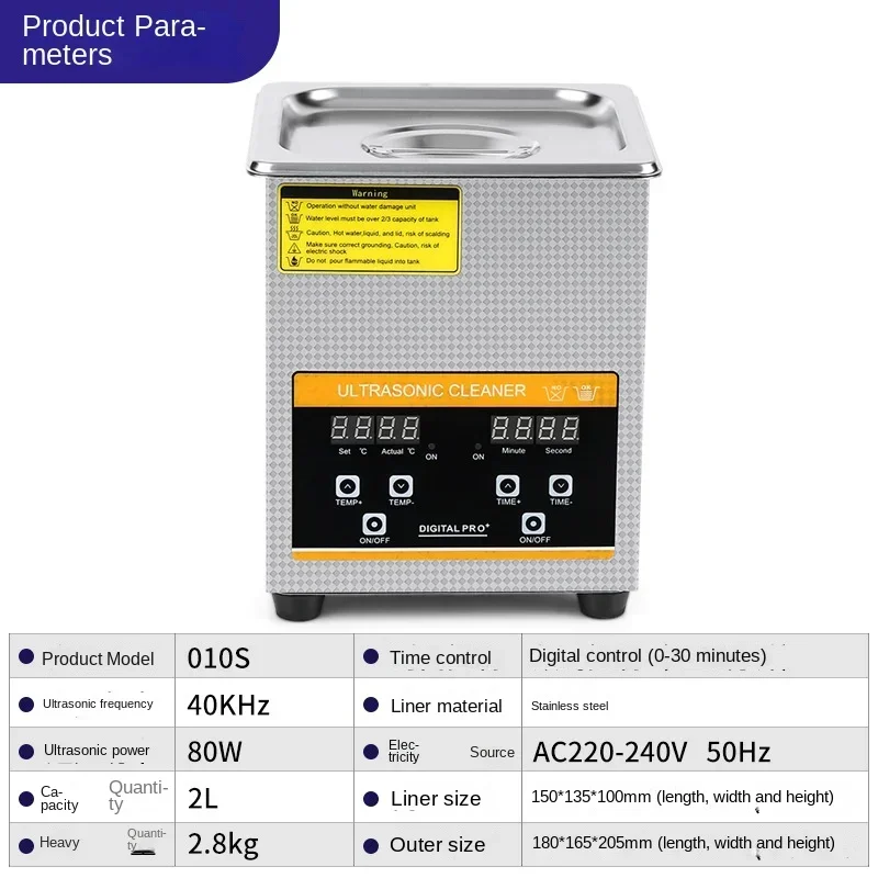 Custom ultrasonic cleaning machine small desktop cleaning hardware parts circuit board ultrasonic cleaning manufacturers