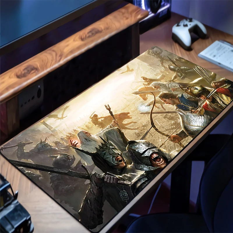 

Mousepad L-Lords The Rings Computer New Mouse Pads Keyboard Pad Mouse Mat Gamer Soft Office PC Carpet Table Mat Desktop Mat