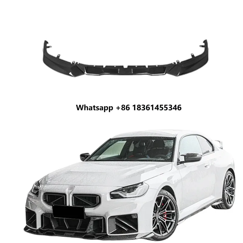 

Dry Carbon Fiber Front Lip for 2 Series G87 M2 Front Bumper Lip