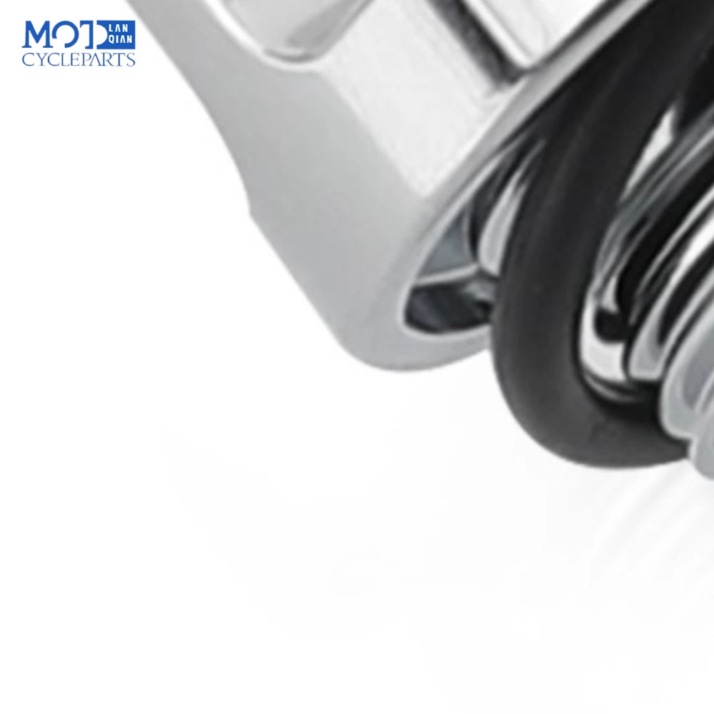 جديد لـ Kawasaki Vulcan 1600 Classic Mean Streak Nomad VN1600 2003-2007 2008 ملحقات الدراجة النارية غطاء حشو الزيت الخام الكروم #1