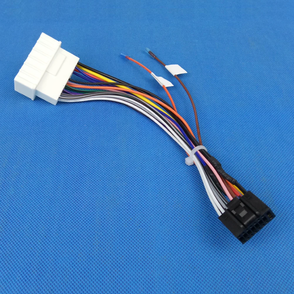 For Hyundai Accent 2007-2011 24Pin Radio Harness Car Audio Installation Cable Adapter Single Adapter Connection