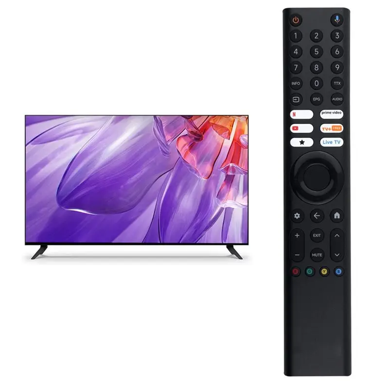 ABUO XMRM-P3 Replacement Remote Control for TV, Voice Control, English Voice, Durable Plastic