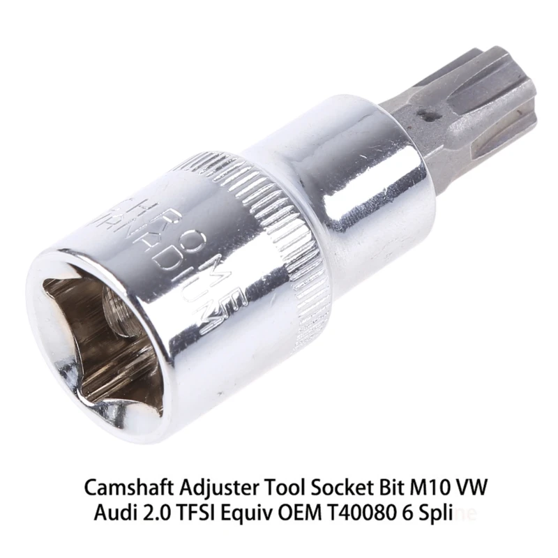 T40080 Polydrive Nokkenasversteller Socket Bit 2.0L OEM Auto-specifieke Praktische Tools voor het Repareren Drop