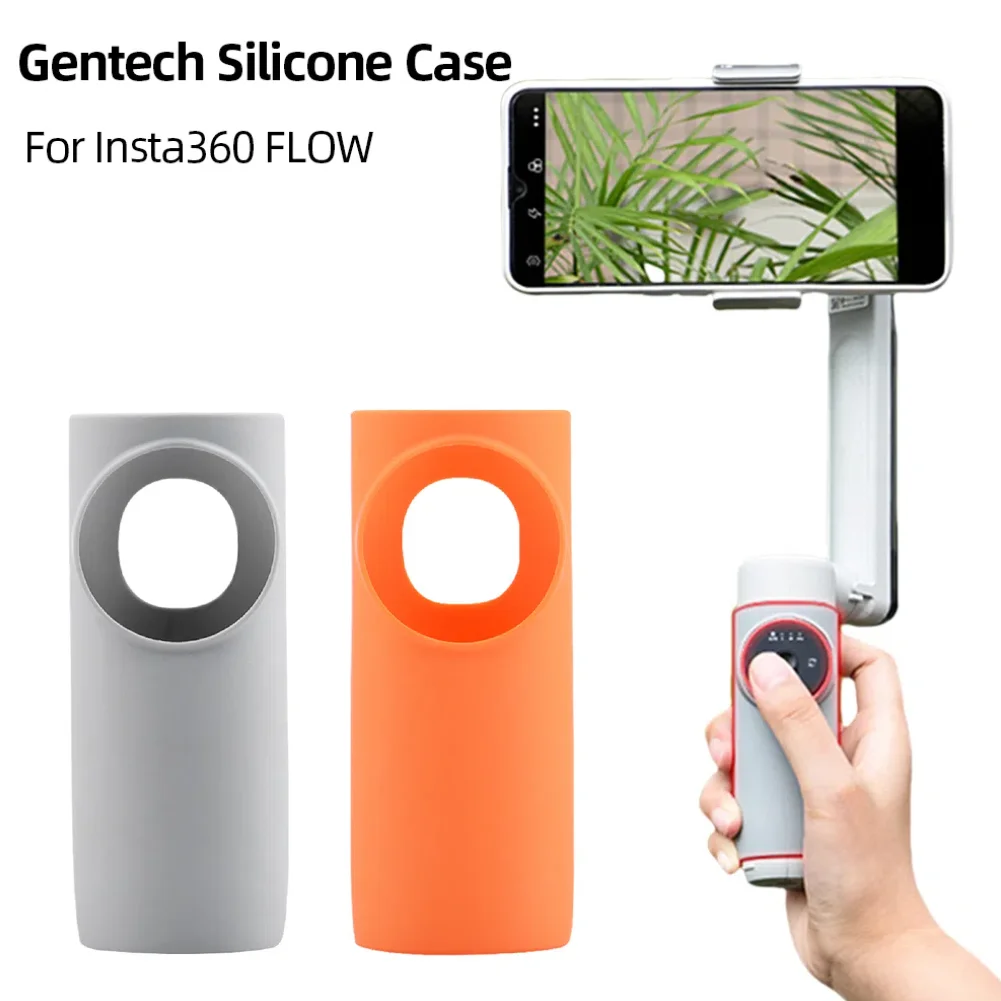 Casing silikon Anti gores, cangkang pelindung Gimbal genggam lengan Gimbal untuk Insta360 aliran/aliran Pro Gimbal Stabilizer