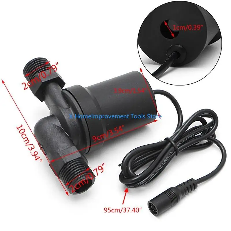 

TE091 for 3m for Head 12V 480L/H Brushless Solar Circulation Motor Water 31KA