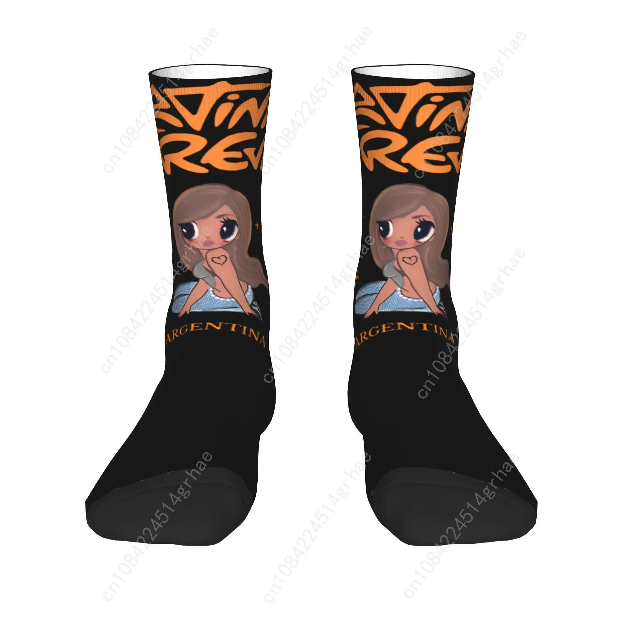 Karol g tropicoqueta 2025 novo álbum latina foreva meias cantor colombiano meias outono antiderrapante meias casal correndo meias