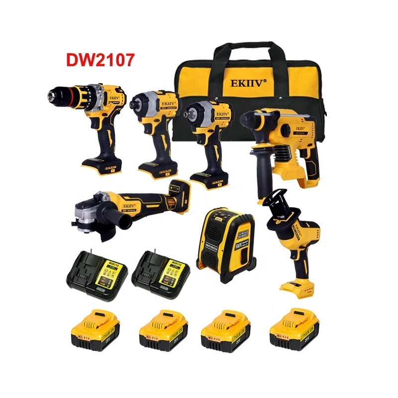 

The best price Universal battery Wide range of applications cordless wood working power tool set for Dew 20V 4.0Ah 5.0Ah