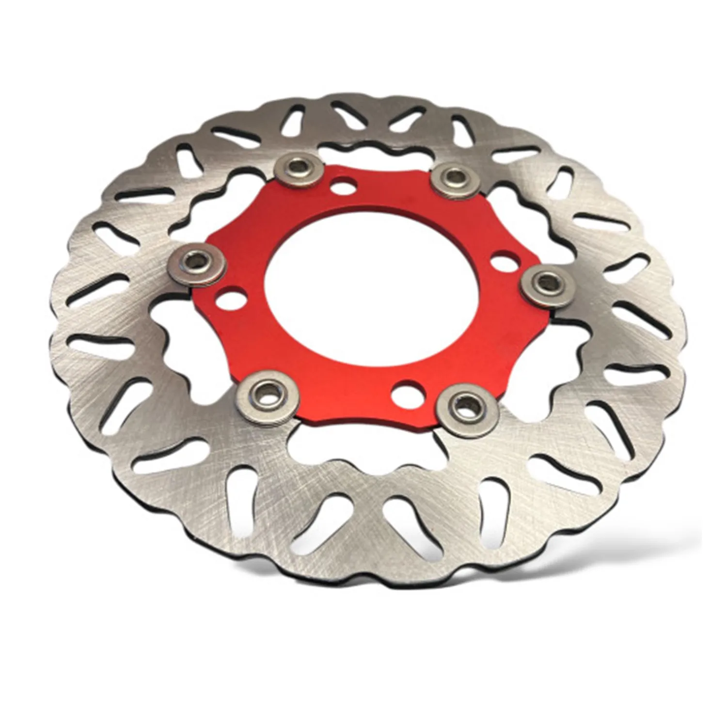 AliExpress DREAM MOTION Motorcycle 220mm 4-Hole CNC Floating Brake Disc Powersports Parts For CRF50 Yamaha SSR Surron Bike ATV Pit Dirt Bike Accessories