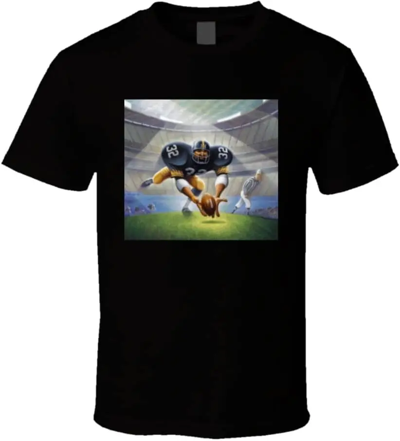 Immaculate Reception Franco Harris Men's Short sleeve Tees High Quality 100%Cotton Short Sleeve