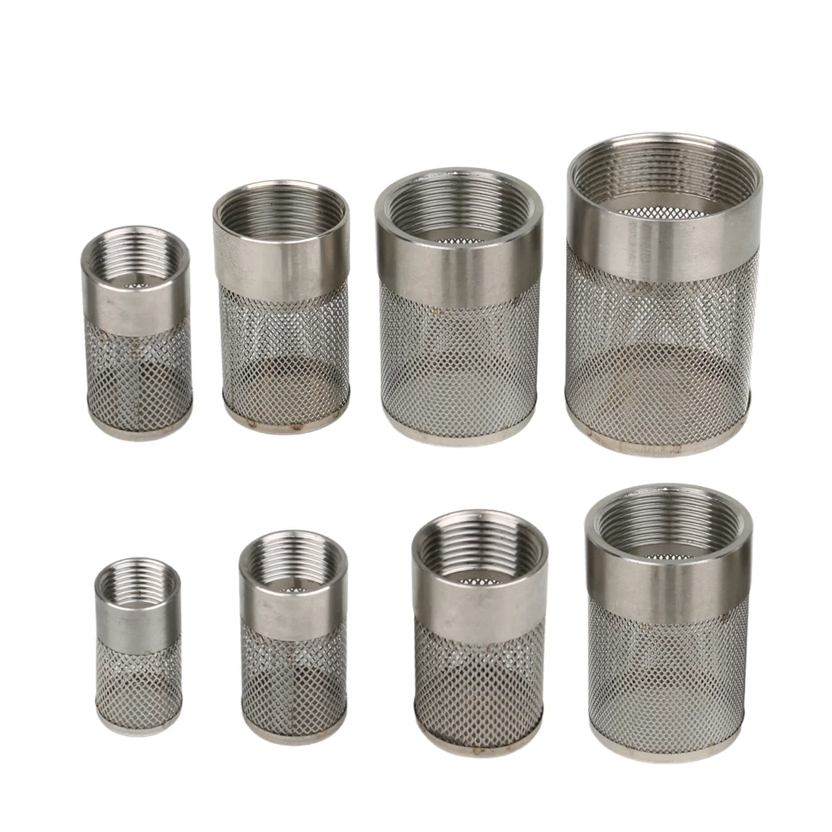 Ganzkörper-Wassertankfilter aus Edelstahl 304, Gartenbewässerung, Wasserpumpe, Filteranschlüsse für landwirtschaftliche Filtration