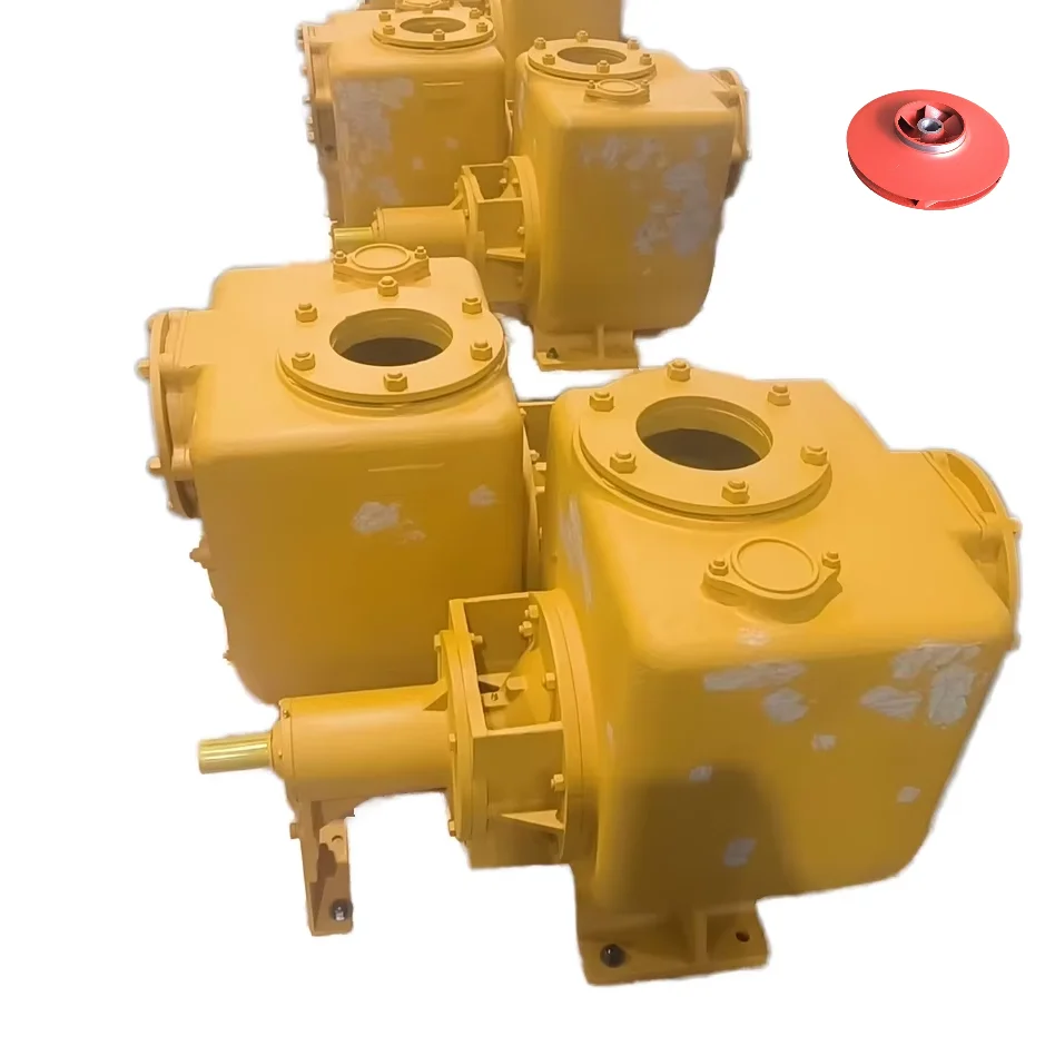 industrial self-priming waste pump