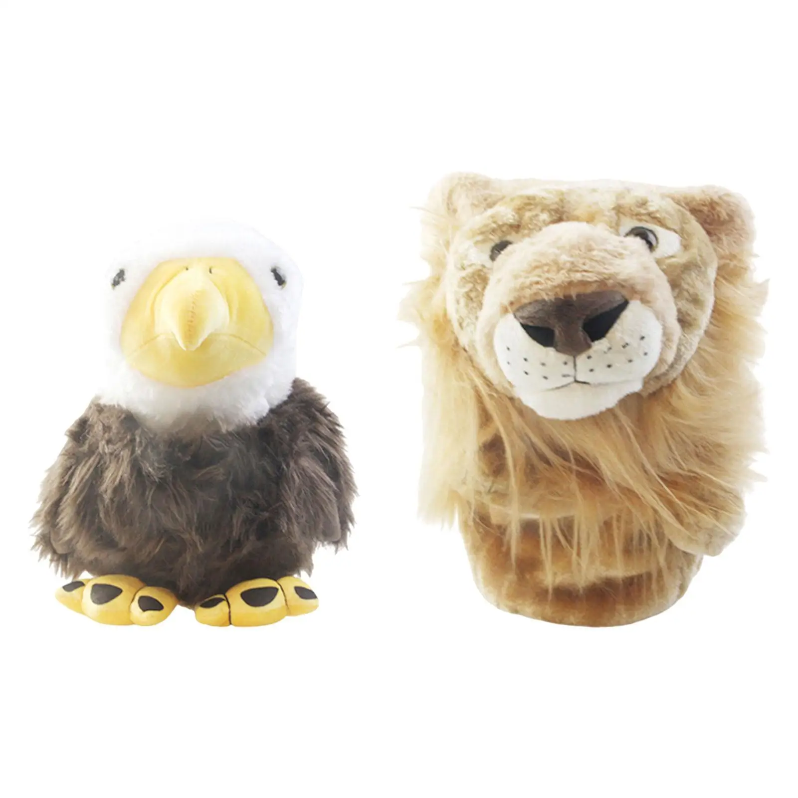 Animal Doll Golf Club Head Cover for Wood Funny Driver Headcover Transport Protection Golf Accessory Scratch Resistant Protector