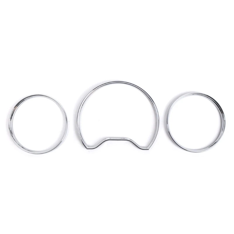 

094D Decroative Speedometer Gauges Rings for W202 W208 W210 Chromes Speedometer Gauges Dials Rings Bezel Decors