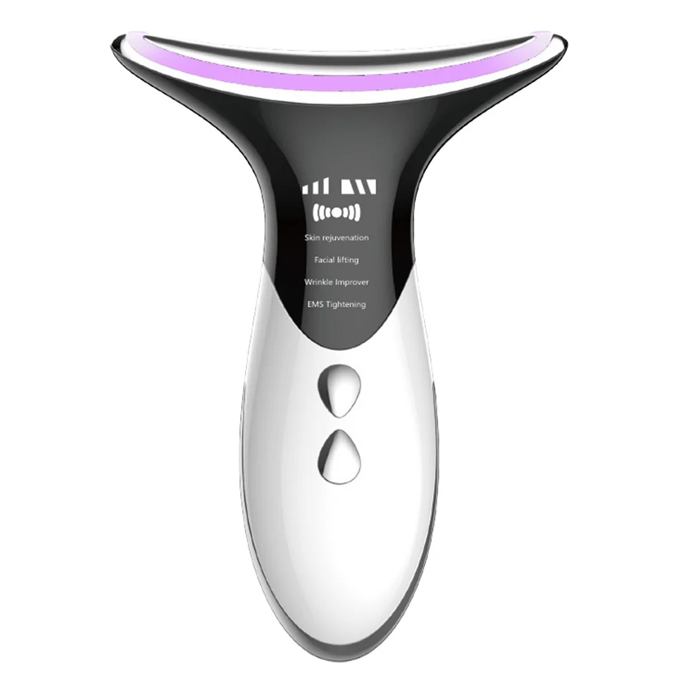 Instrumento de beleza recarregável para pescoço, material abs, anti-envelhecimento, dispositivo de aperto, massageador de decote, removedor de rugas, rosto