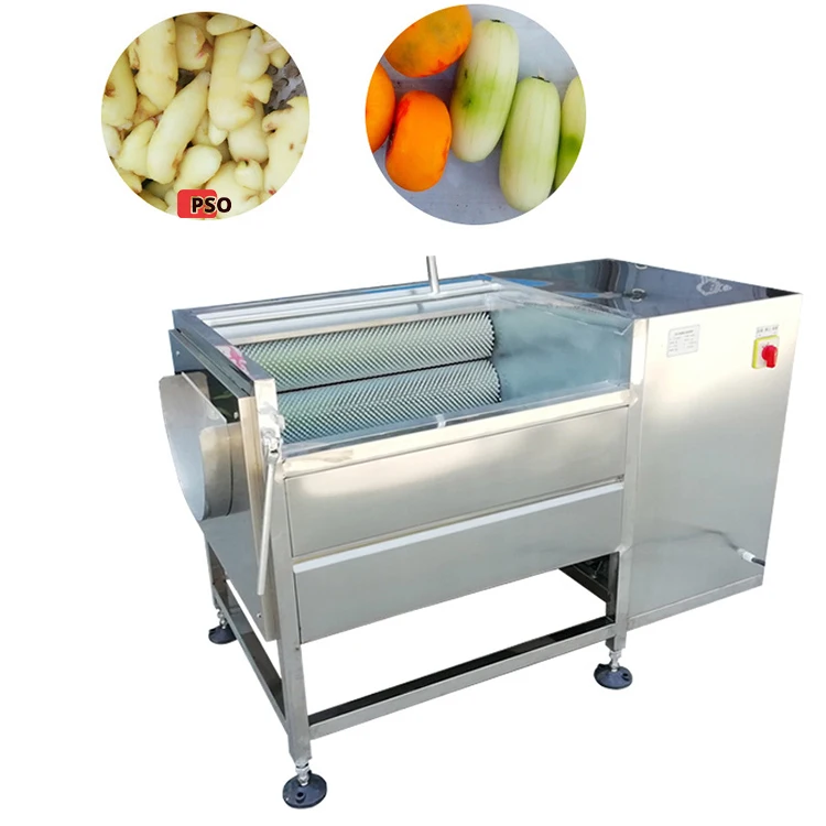 Restaurant Peeled Cabbage Vegetable Vegetable Radish Potatoes Pig Feet Ginger Brush Roller Cleaning Washing Machine