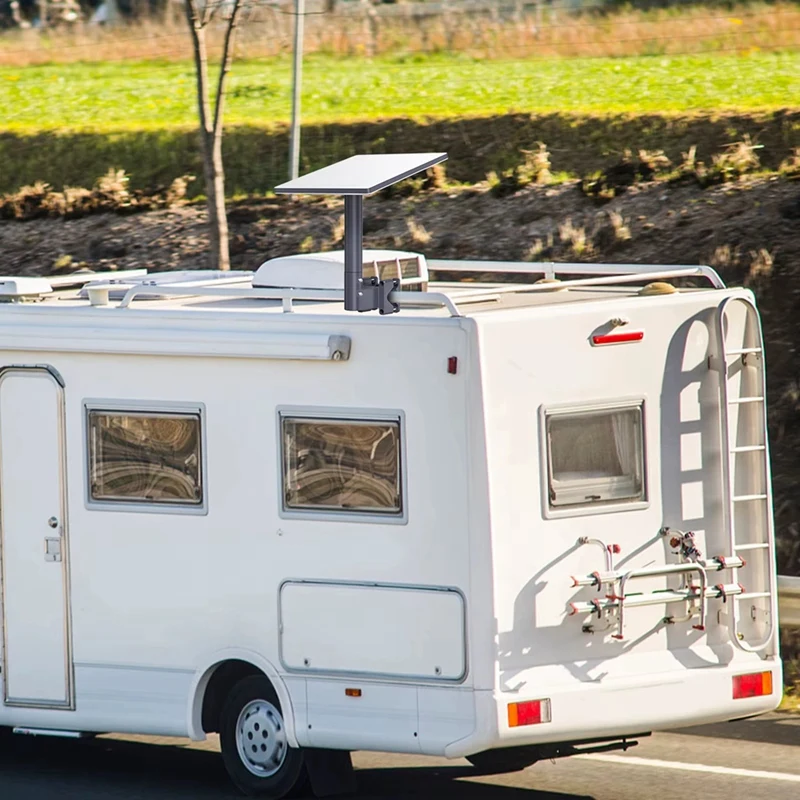 ABDJ-SK0084 スターリンクミニ RV はしごマウントスターリンクミニルーフラックマウントスターリンクミニポールクランプマウント Rvs 用パイプ付き