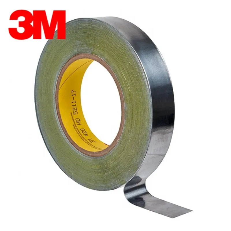 3M 420 Lead Foil Tape Electrically and Thermally Conductive , 1INX33M/roll , Dropshipping