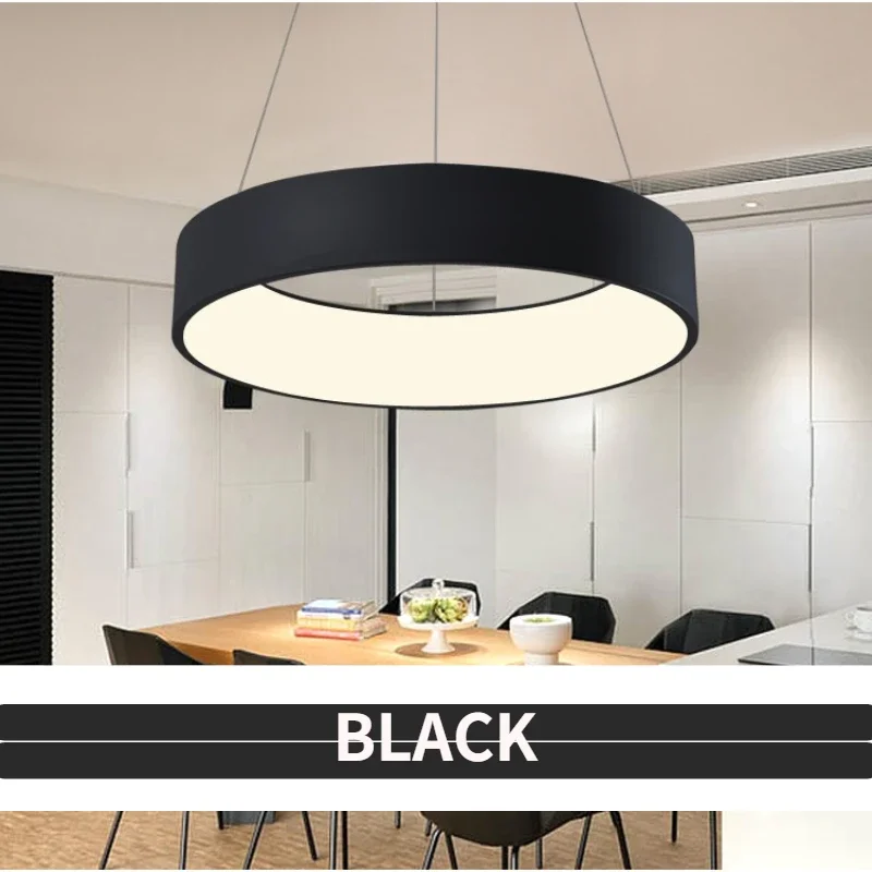 Modern LED Pendant Lights Dining Living Room Bedroom Study Aisle Corridor Office Hotel Hanging Lighting Round Lamps Home Decor