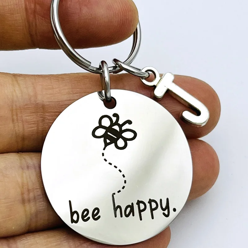 Be Happy Keychain Christmas Gifts Affirmation Gifts Affirmation Quotes Encouraging Her Encouraging Him Birthday Gift