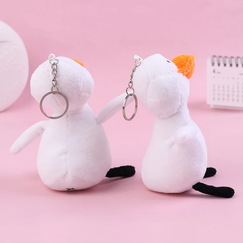 Cute Plush Duck Doll Keychain Cartoon Lovely Duck Car Bag Accessory Boy Girl Couple Fluffy Toys Keyring Cute Animal Gifts