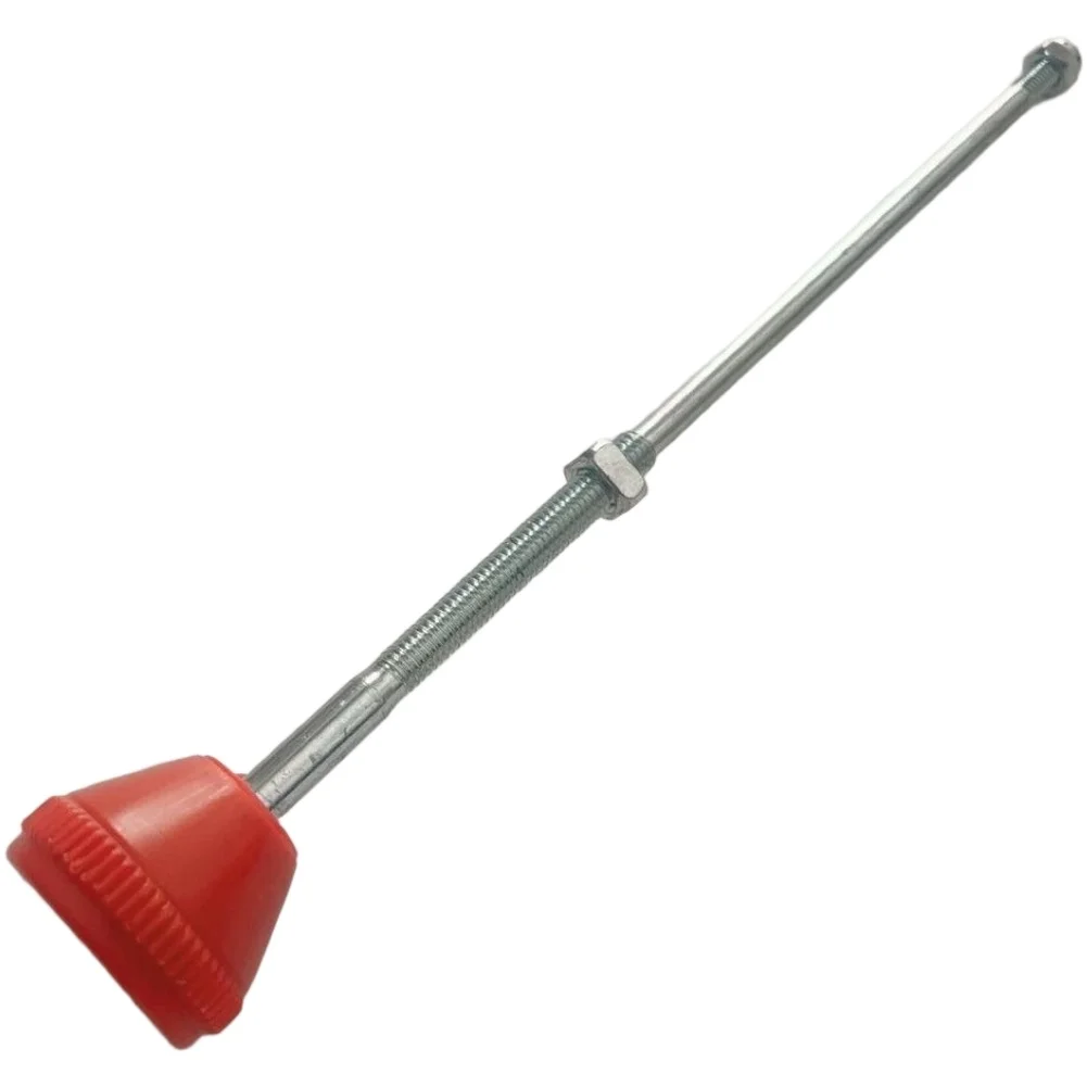 Für stationäre Fahrrad-Bremshebelknopf-Baugruppe, Widerstandsknopf, 21 cm, Metall-Kunststoff-Material für Trainingsgeräte im Innenbereich