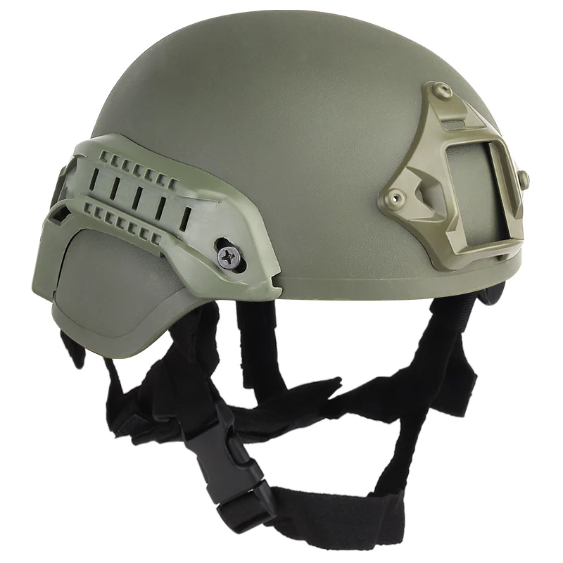 Wosport MICH2000 Helmet PP Shell EVA Padding Quick Release Buckle Detachable Neck Pad Tactical Outdoor Airsoft Training Gear