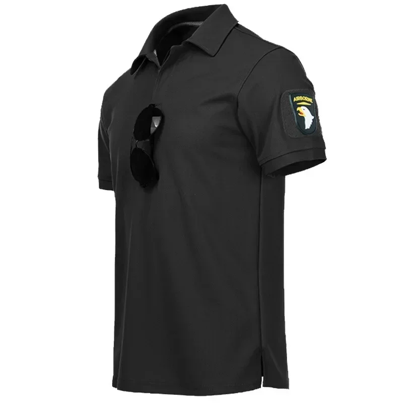 T-shirt delle forze speciali T-shirt da allenamento fitness a maniche corte elastica ad asciugatura rapida T-shirt militare a maniche corte