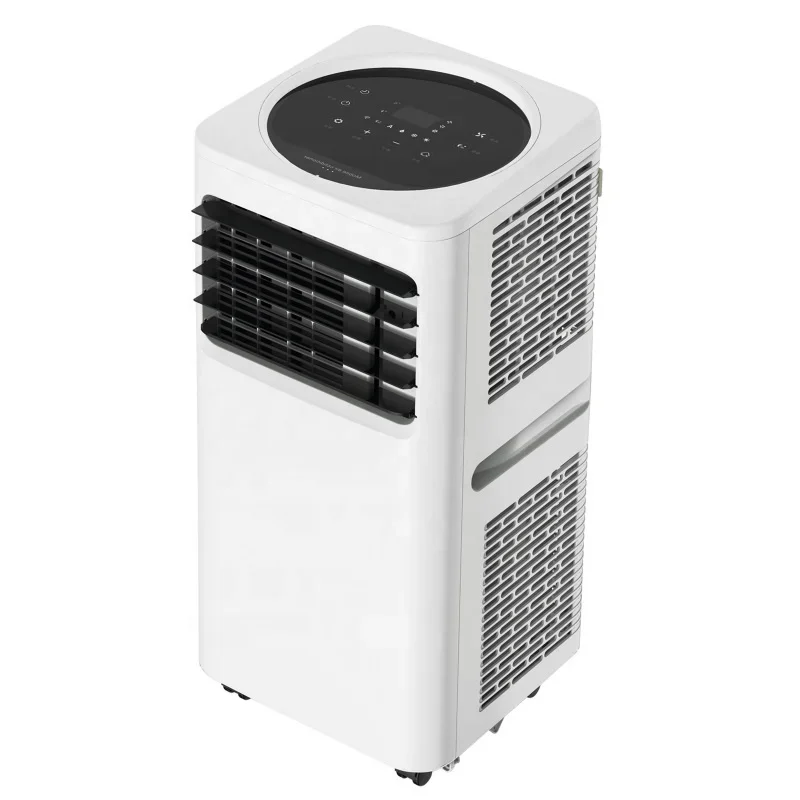 China Best 9000 Btu Room Mini Coolar Fan Water Cooler Electrical Portable Cooling /heating Air Conditioner With Colorful Lights