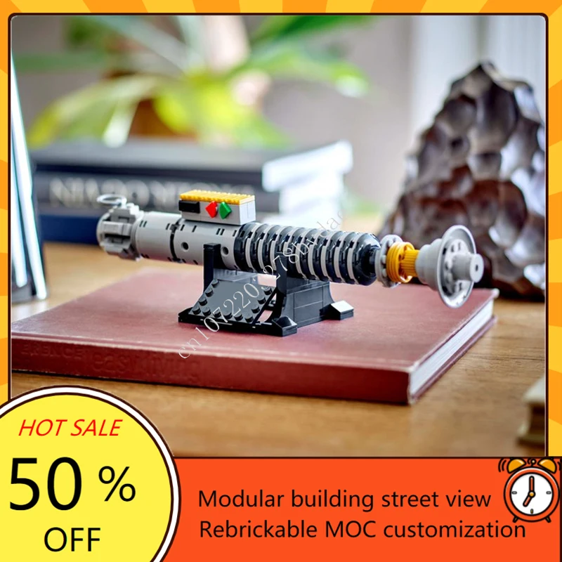 145PCS Luke Skywalker Lightsaber Space War Military MOC SpaceShip Battle Model Custom Puzzles Architecture DIY Assembly Toy Gift