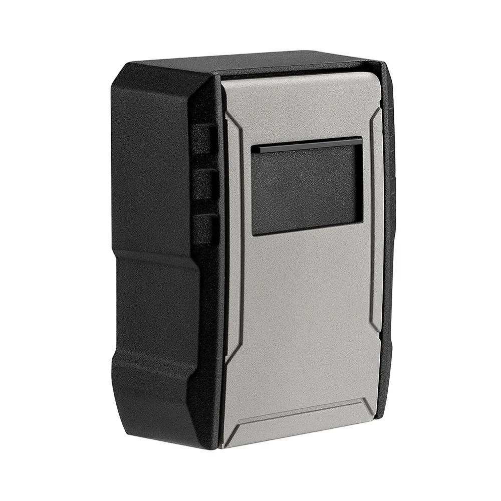 4 Digits Password Password Key Box Large Capacity Wall Mounted Alloy Padlock Key Case Space Saving Waterproof