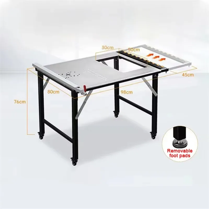 

Многофункциональный деревообрабатывающий станок с раздвижным столом для резки панелей, подходит для алюминиевых фрезерных столов