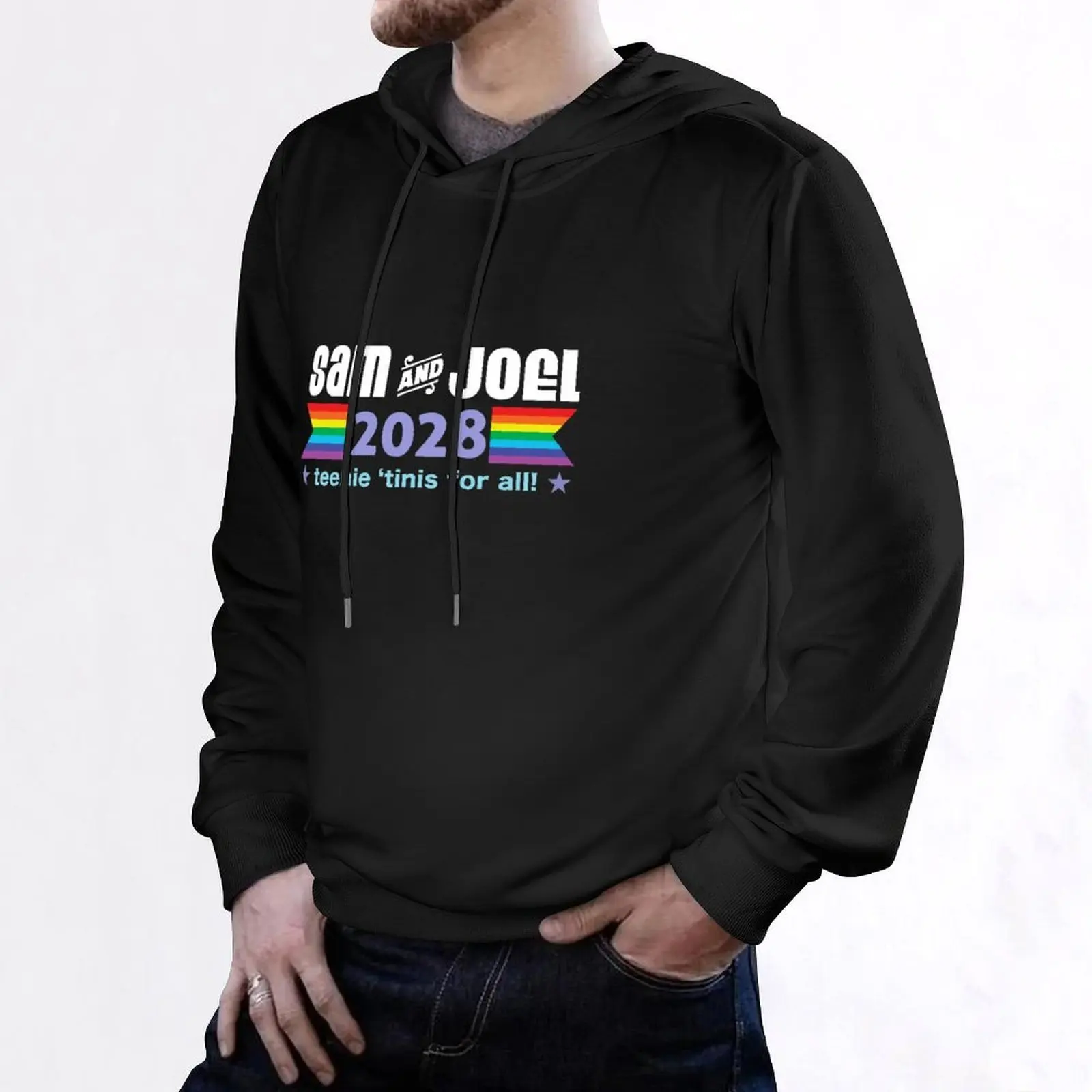سترة Sam and Joel 2028 Somebody Somewhere، HBO Max hulu، Pride Hoodie سترة شتوية للرجال لخريف وخريف منتجات جديدة بقلنسوة كبيرة الحجم