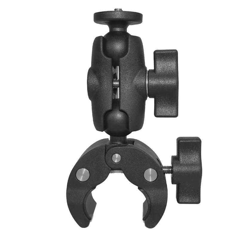 Support de caméra d'action Super Clamp pour GoPro, moniteur à tête sphérique à 360 °, vélo, moto, sport