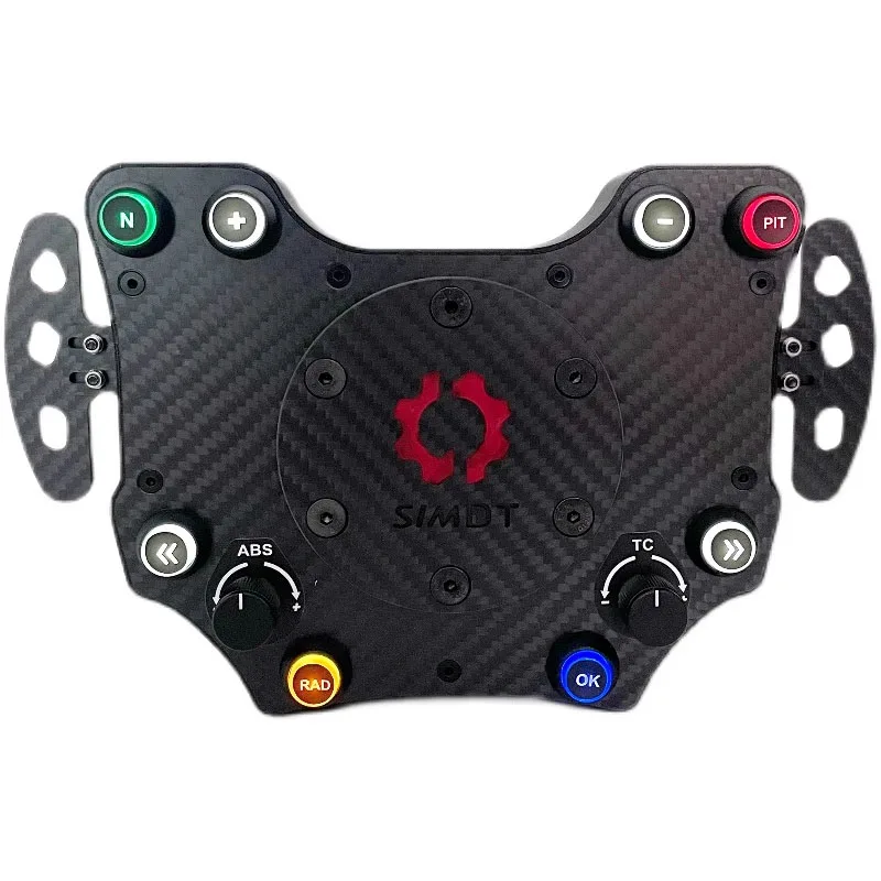 For SIMDT Bluetooth wireless WS1 simulation racing steering wheel hub central control box button connection game controller